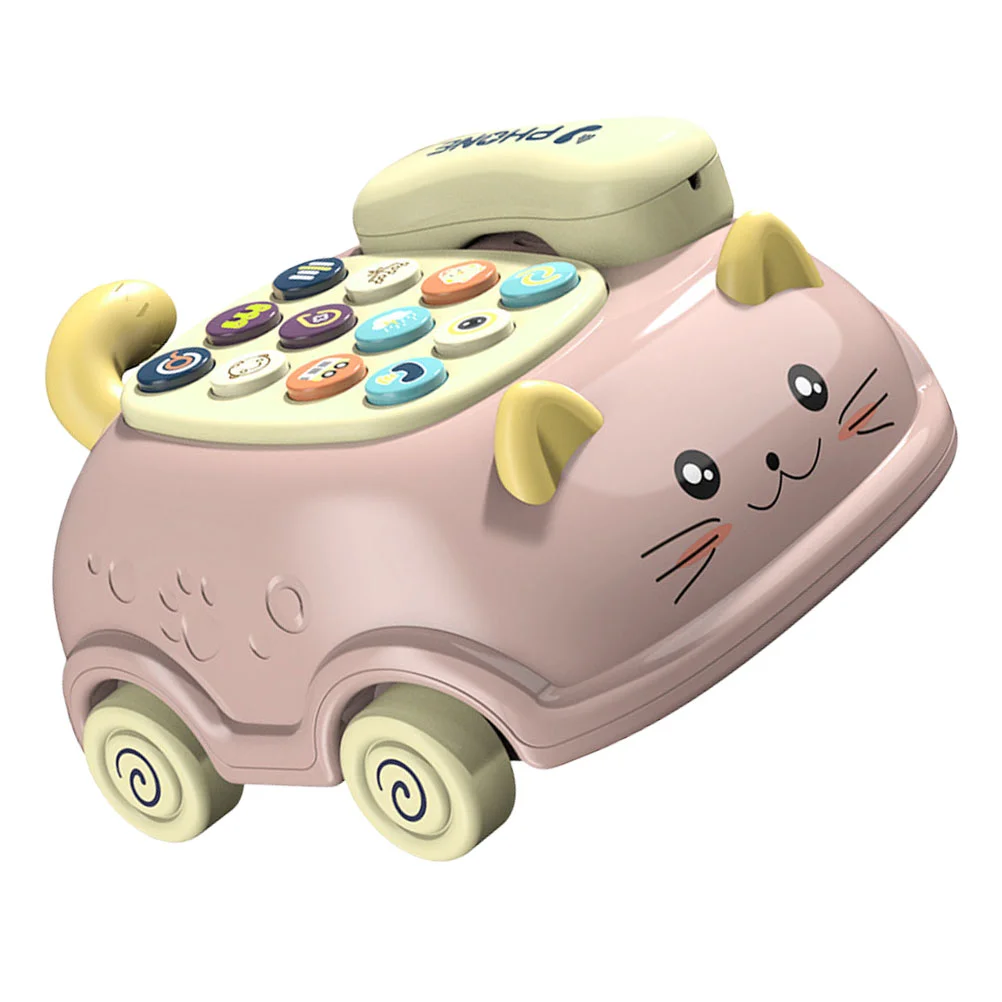 

Simulated Telephone Infant Developmental Toys Early Educational Playthings Music Kids Calling Pearlescent Abs Child Game