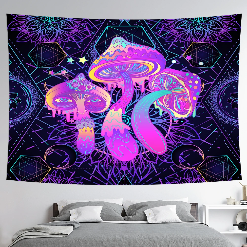 Psychedelic mushroom Home Decor Mandala Tapestry Wall Hanging Bohemian Room Decor Witchcraft Tapestry
Psychedelic mushroom Home Decor Mandala Tapestry Wall Hanging Bohemian Room Decor Witchcraft Tapestry