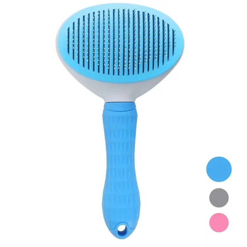 Pet Items Pets Grooming Brush Automatically Adjustable Stainless Steel Needle Nomb Dog General Purpose Cat Accessories Tools
Pet Items Pets Grooming Brush Automatically Adjustable Stainless Steel Needle Nomb Dog General Purpose Cat Accessories Tools