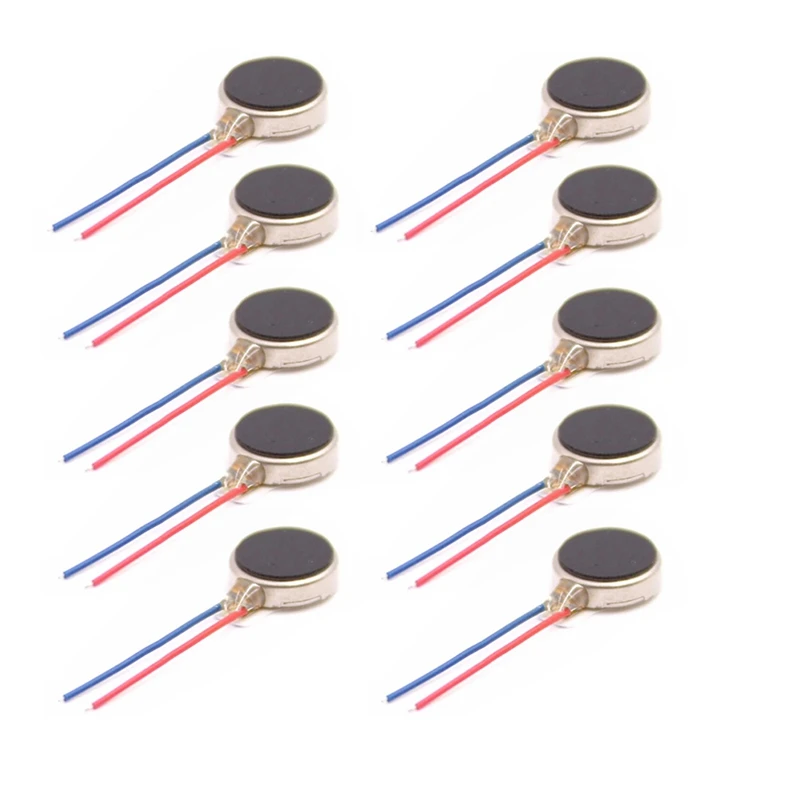 DC3-5V Miniature DC Vibration Motor 1030 1034 For Mobile Phone Coin Flat Motor Brushless Button Coreless Motor
DC3-5V Miniature DC Vibration Motor 1030 1034 For Mobile Phone Coin Flat Motor Brushless Button Coreless Motor