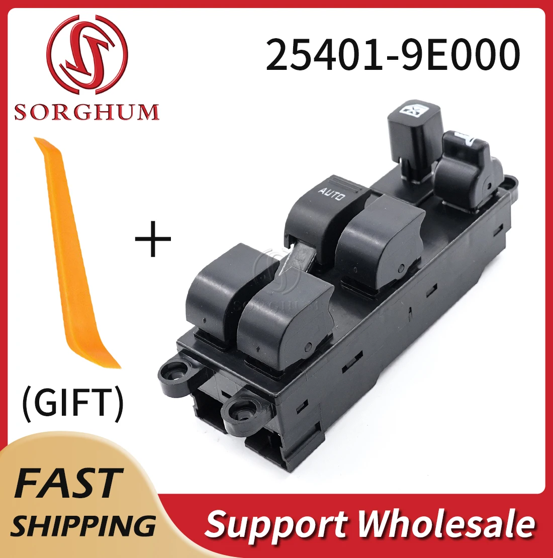 Sorghum 25401-9E000 Car Left Power Window Control Switch Button Console For Nissan Altima Sentra Frontier Xterra Baja 83071AE01A
Sorghum 25401-9E000 Car Left Power Window Control Switch Button Console For Nissan Altima Sentra Frontier Xterra Baja 83071AE01A