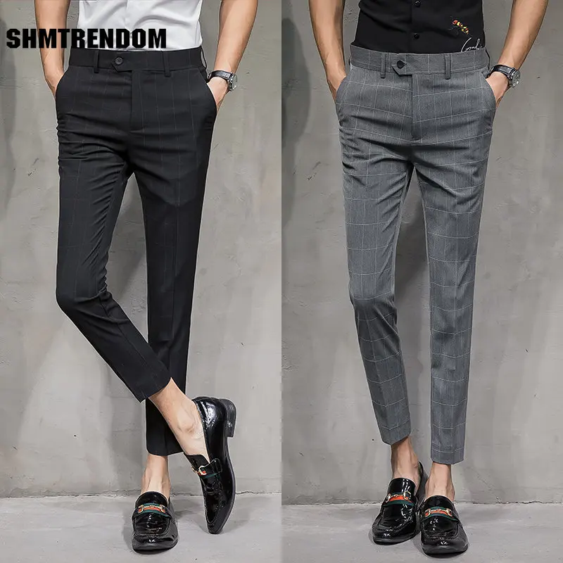 2023 Korean Version Of Business Casual Slim Men's Casual Pants Solid Color Joker Nine Points Small Leg Pants Gray Black 28-36
2023 Korean Version Of Business Casual Slim Men's Casual Pants Solid Color Joker Nine Points Small Leg Pants Gray Black 28-36