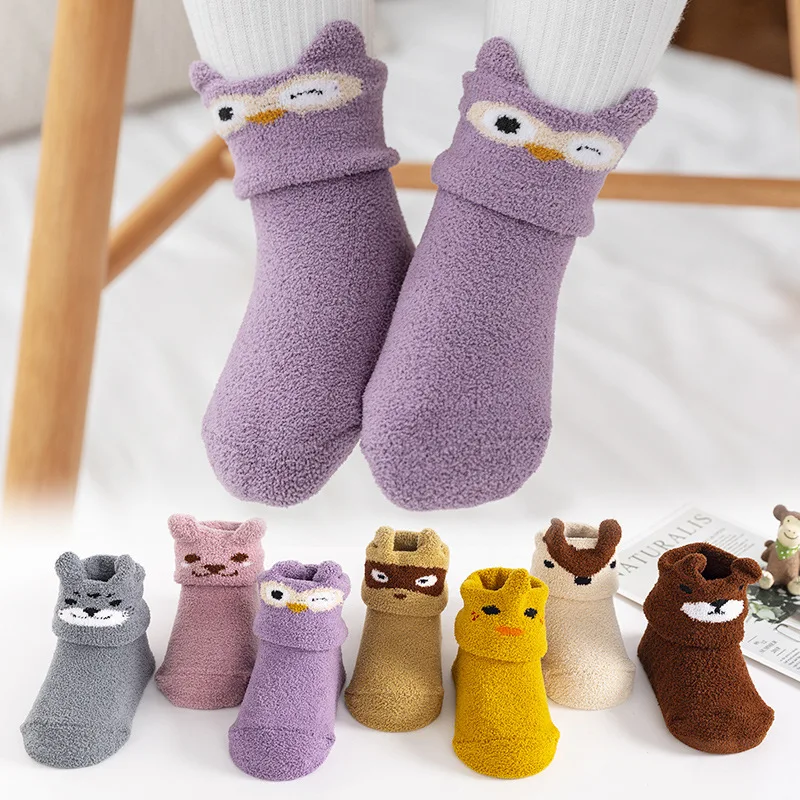 NewBorn Baby Socks Thicken Cartoon Comfort Cotton Newborn Socks Kids Boy for 0-2 Years Baby Soft Comfortable Clothes Accessories
NewBorn Baby Socks Thicken Cartoon Comfort Cotton Newborn Socks Kids Boy for 0-2 Years Baby Soft Comfortable Clothes Accessories