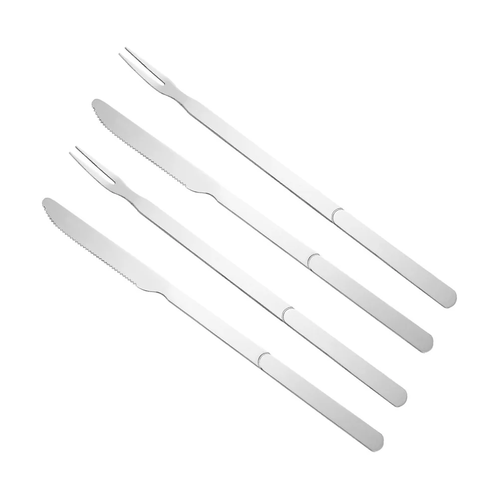 1 Set of Stainless Steel Fork Cutter Kit Cutter for Outdoor Barbecue BBQ Tools
1 Set of Stainless Steel Fork Cutter Kit Cutter for Outdoor Barbecue BBQ Tools