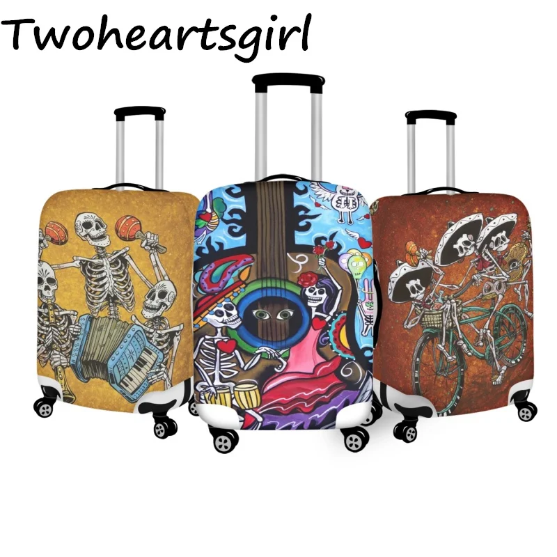 Twoheartsgirl Music Skull Pattern Travel Suitcase Protective Cover Durable Luggage Covers Fits 18''-32'' Inch Trolly Accessories
Twoheartsgirl Music Skull Pattern Travel Suitcase Protective Cover Durable Luggage Covers Fits 18''-32'' Inch Trolly Accessories