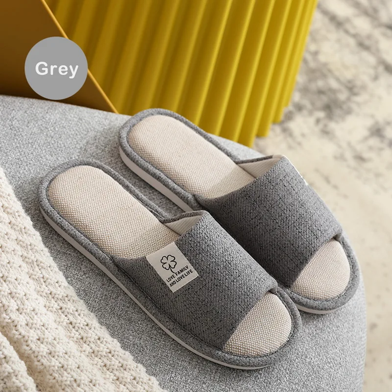 Women Indoor Slippers Linen Floor Flat Shoes Comfort Anti-slip Home Cotton Slipper Unisex Woman Men House Slides Four Seasons
Women Indoor Slippers Linen Floor Flat Shoes Comfort Anti-slip Home Cotton Slipper Unisex Woman Men House Slides Four Seasons