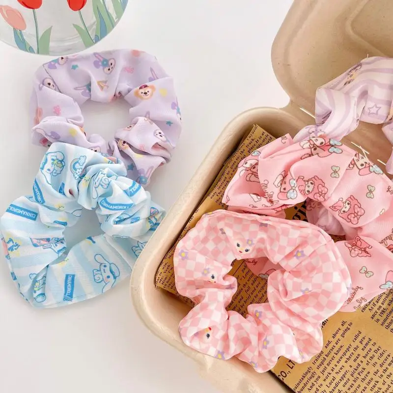 Kawaii Sanrio Hair Ring Cinnamoroll Mymelody Cartoon Cute Simple Head Rope Anime Sweet Does Not Hurt Hair Headdress Girls Gift
Kawaii Sanrio Hair Ring Cinnamoroll Mymelody Cartoon Cute Simple Head Rope Anime Sweet Does Not Hurt Hair Headdress Girls Gift