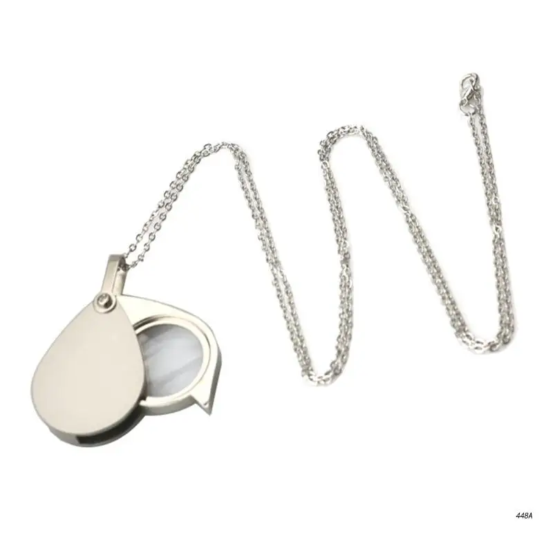 10x Magnifier Portable Reading Magnifying Glass Utility Lens Necklace Pendant Fashion Jewelry Inspection For Women Men
10x Magnifier Portable Reading Magnifying Glass Utility Lens Necklace Pendant Fashion Jewelry Inspection For Women Men