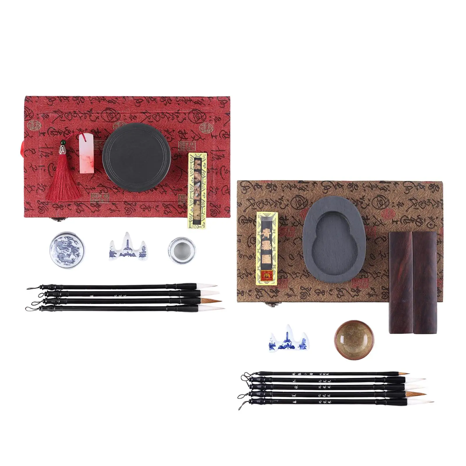 11Pcs Calligraphy Writing Brushes Set Inkstone Caligraphy for Chinese Fans Chinese Gifts
11Pcs Calligraphy Writing Brushes Set Inkstone Caligraphy for Chinese Fans Chinese Gifts