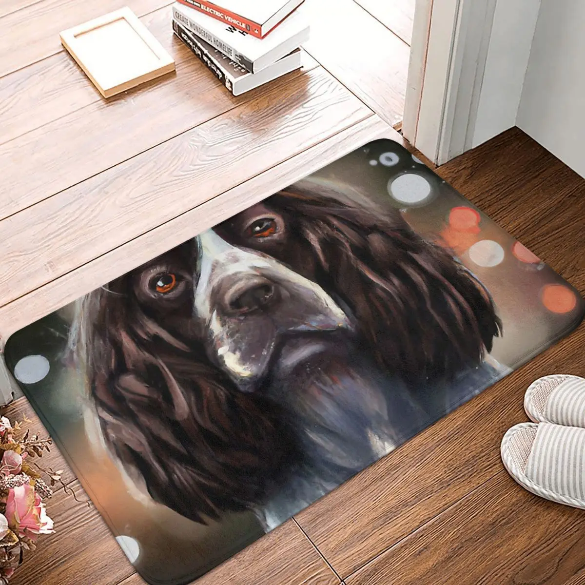 Animal Bedroom Mat Cute English Springer Spaniel Drawing Doormat Living Room Carpet Balcony Rug Home Decor
Animal Bedroom Mat Cute English Springer Spaniel Drawing Doormat Living Room Carpet Balcony Rug Home Decor