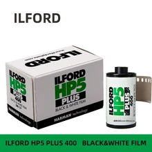 New1-5 ROLLS ILFORD HP5 PLUS 400 ILFORD 135 Black ; White Film Black And White Photographic Film UK Original Printable Media