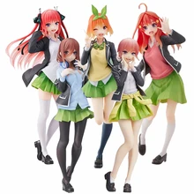 20CM Anime Figure Vital School Uniform The Quintessential Quintuplets Ichika Nino Miku Yotsuba Itsuki Model Dolls Toy Gift PVC