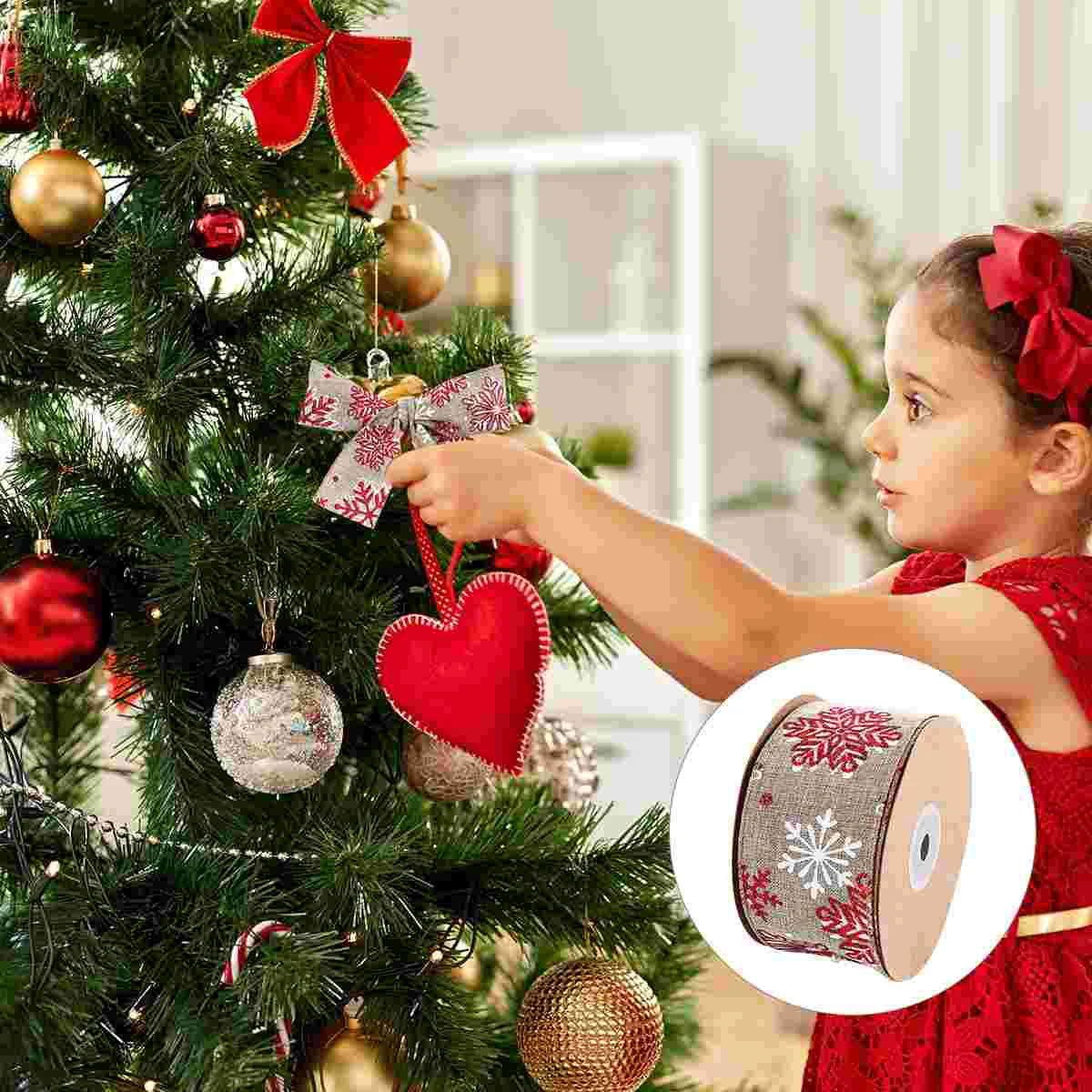 Ribbon Christmas Gift Wired Ribbons Diy Wrapping Bowfabric Snowflaketree Decor Bows Hair Classic Theme Holiday Band Riband
Ribbon Christmas Gift Wired Ribbons Diy Wrapping Bowfabric Snowflaketree Decor Bows Hair Classic Theme Holiday Band Riband