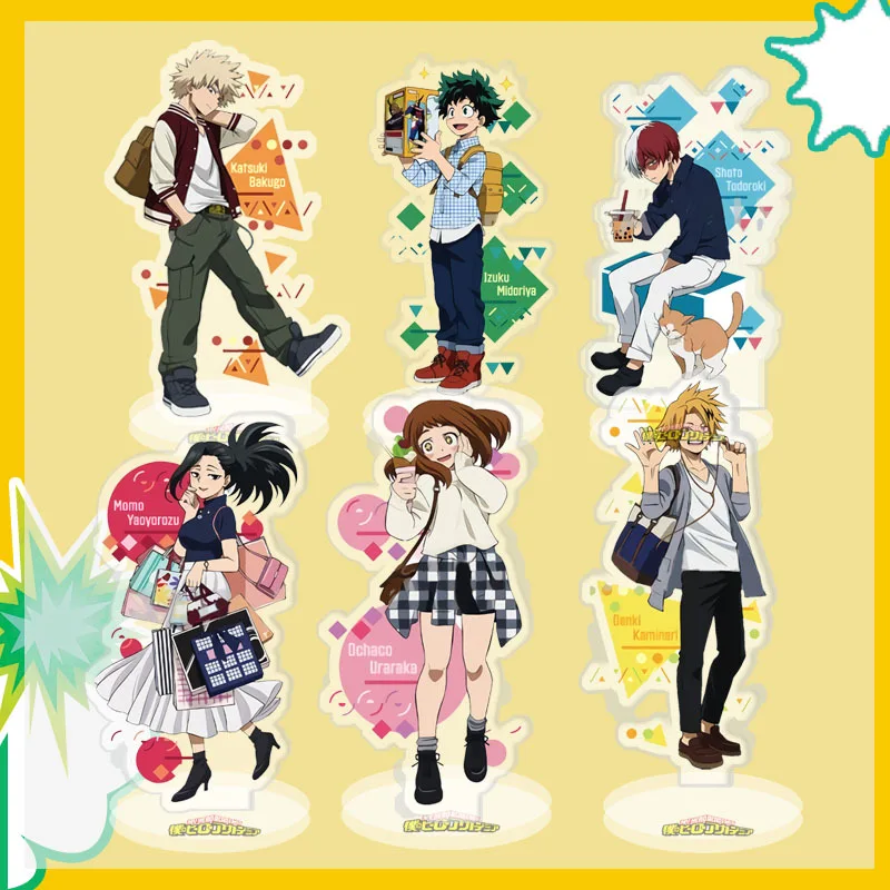 Anime KeyChain Men My Hero Academia KeyChain Women Plate Desk Decor Acrylic Standing Collection Ornament Accesorios Kids Party
Anime KeyChain Men My Hero Academia KeyChain Women Plate Desk Decor Acrylic Standing Collection Ornament Accesorios Kids Party