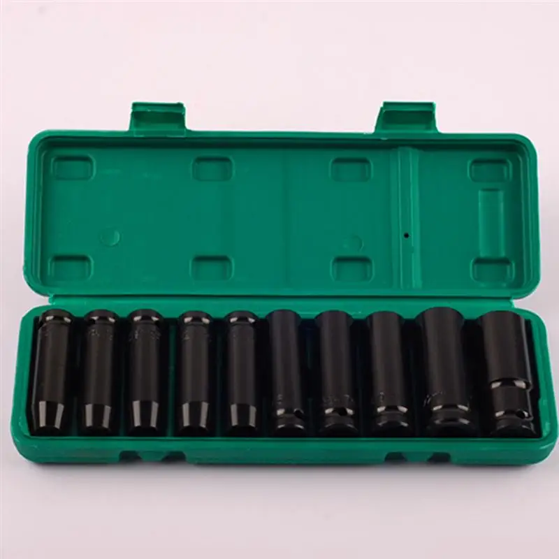 10pcs 1/2 Inch Spline Bit Socket Set Power Drive Socket Driver Bit Tool Set Kit with Carrying Case for Repairing
10pcs 1/2 Inch Spline Bit Socket Set Power Drive Socket Driver Bit Tool Set Kit with Carrying Case for Repairing