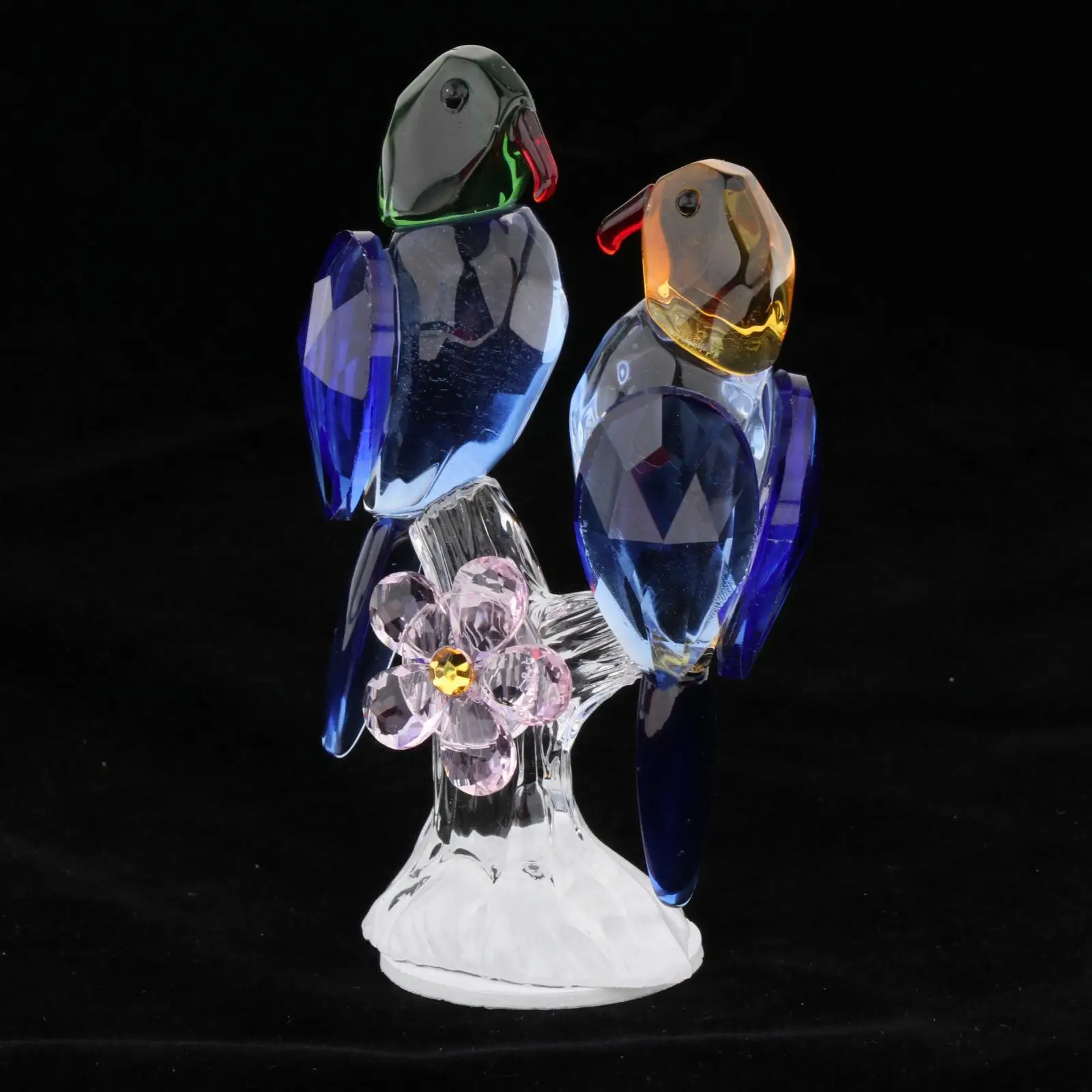 Modern Crystal Parrot Statue Bird Figurine Sculpture Animal Model Colorful for Shelf Bedroom Desktop Decor Housewarming Gift
Modern Crystal Parrot Statue Bird Figurine Sculpture Animal Model Colorful for Shelf Bedroom Desktop Decor Housewarming Gift