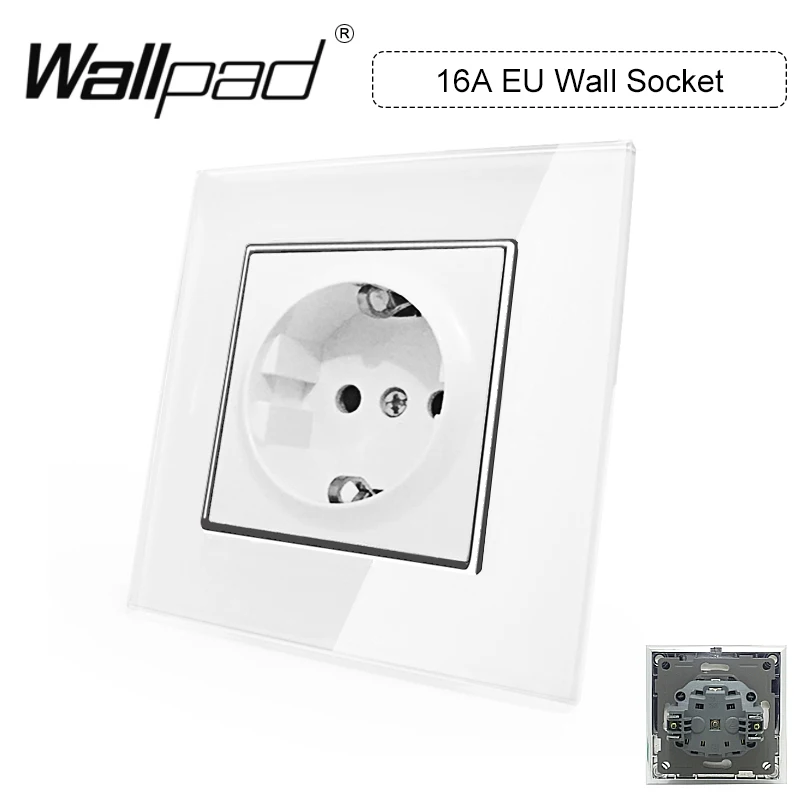 Wallpad Европейский двойной выключатель с индикатором белого цвета
Wallpad Европейский двойной выключатель с индикатором белого цвета