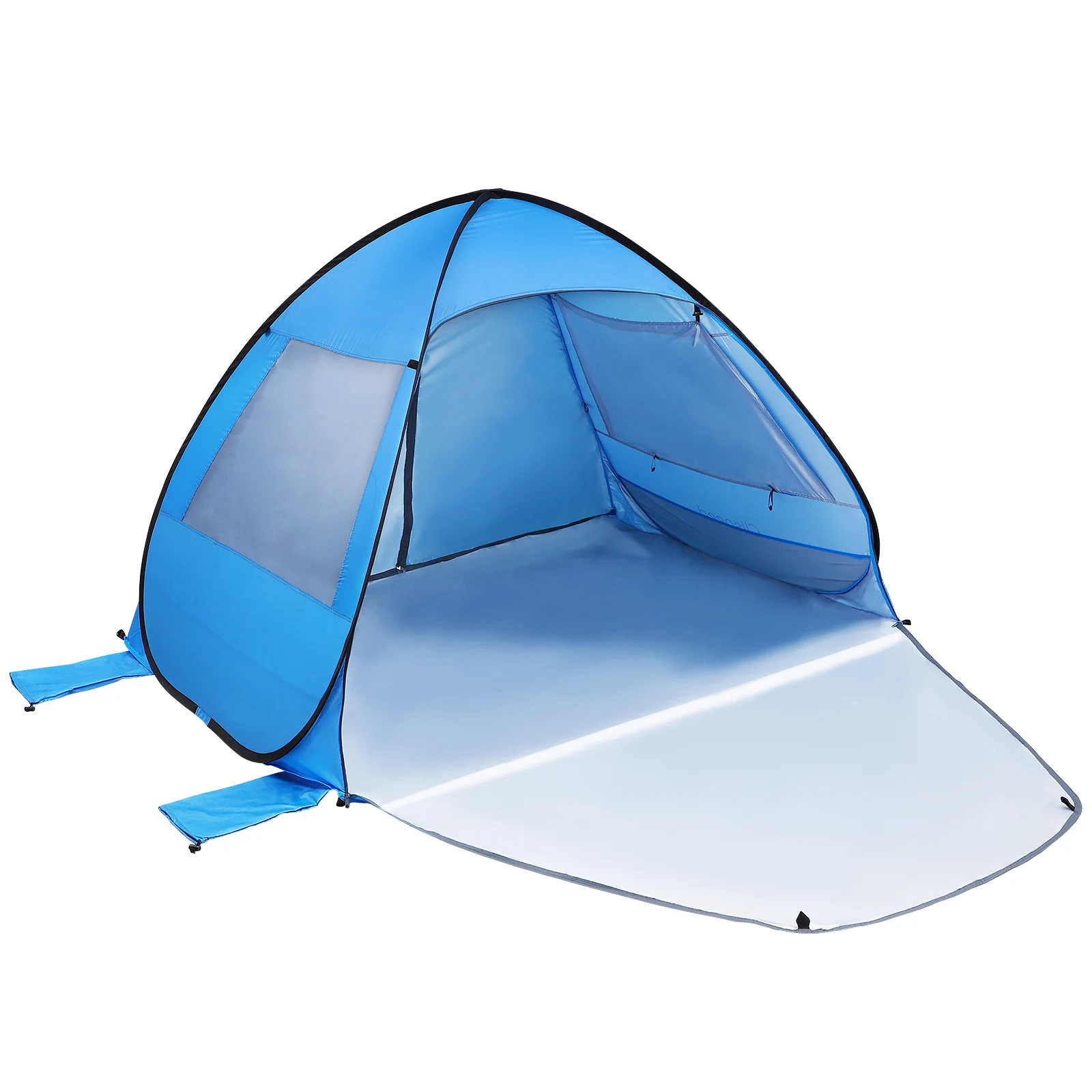 Clispeed Beach Tent Easy Sun Shelter 2-3 People Family Tent Ventilated Mesh Windows Two-way Doors Beach Umbrella
Clispeed Beach Tent Easy Sun Shelter 2-3 People Family Tent Ventilated Mesh Windows Two-way Doors Beach Umbrella