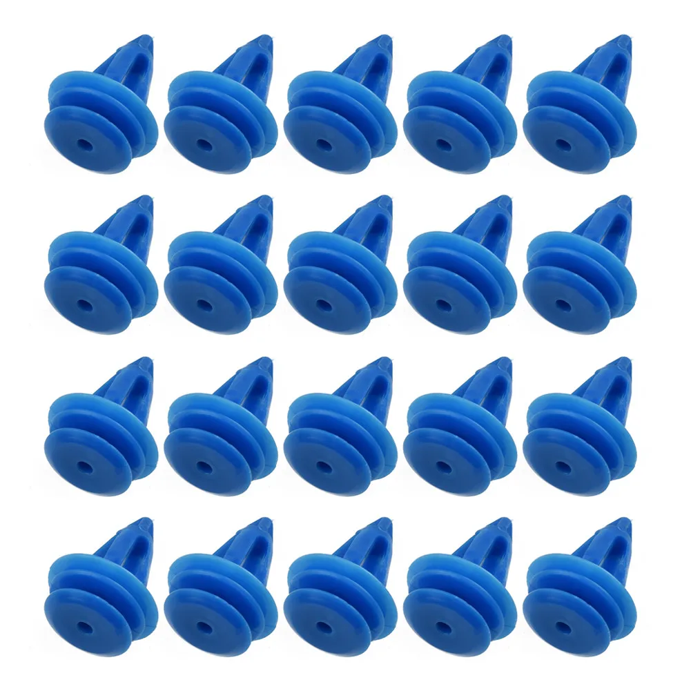 20PCS Exterior Wheel Fender Arch Moulding Trim Clip For Range Rover Evoque Blue Nylon High Quality Durable Car Parts 
20PCS Exterior Wheel Fender Arch Moulding Trim Clip For Range Rover Evoque Blue Nylon High Quality Durable Car Parts