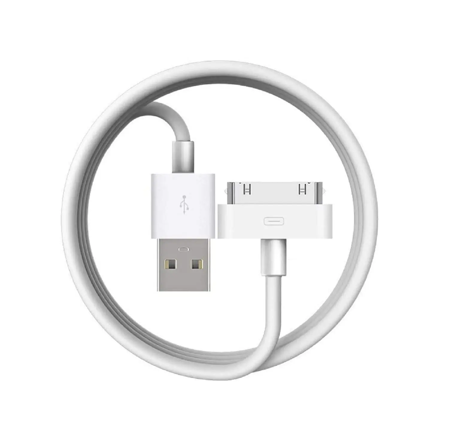 

30Pin to USB Sync Data and Charging Cable for iPhone 4/ 4s iPhone 3G/3Gs iPad 3/2/ 1 iPod Classic iPod Touch iPod Nano