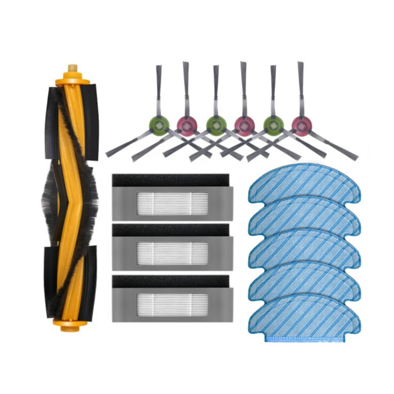 Side Brush Main Brush Filter Rags Cleaning Replacement For ECOVACS T9 AIVI Accessories Robot Vacuum Cleaner Parts
Side Brush Main Brush Filter Rags Cleaning Replacement For ECOVACS T9 AIVI Accessories Robot Vacuum Cleaner Parts