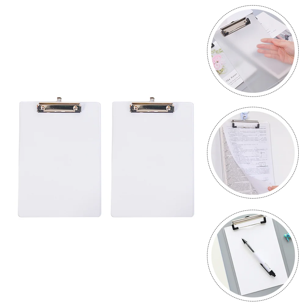 2 PCS Wordpad Folder Students Folders Writing Use Transparent Clipboards Portable School Office Non- Desktop File Holder
2 PCS Wordpad Folder Students Folders Writing Use Transparent Clipboards Portable School Office Non- Desktop File Holder