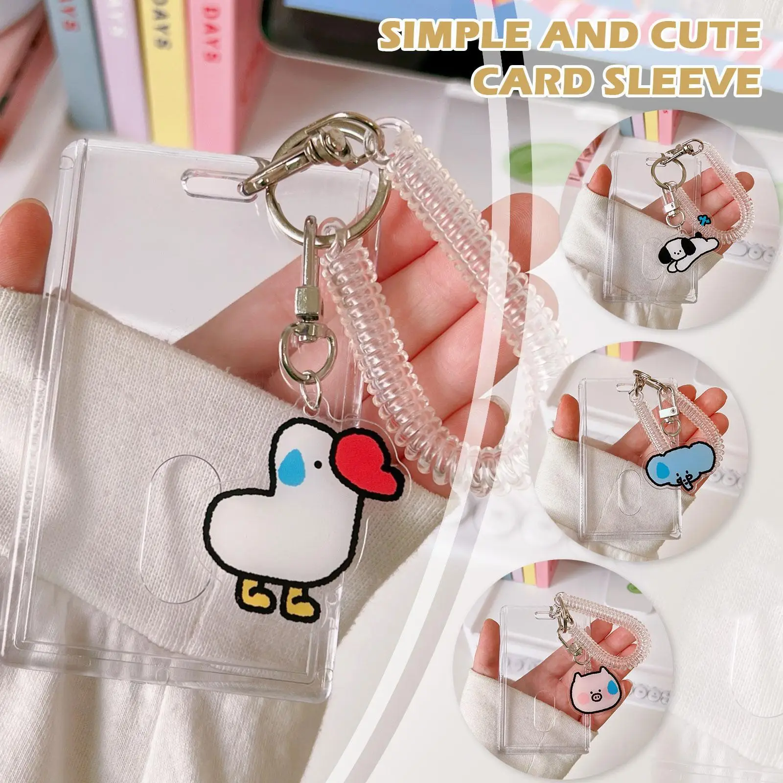 Transparent Acrylic Photocard Holder 3 Inch Kpop Album Photocard Kawaii Bus Card ID Holder Pendant Keychain School Stationery
Transparent Acrylic Photocard Holder 3 Inch Kpop Album Photocard Kawaii Bus Card ID Holder Pendant Keychain School Stationery