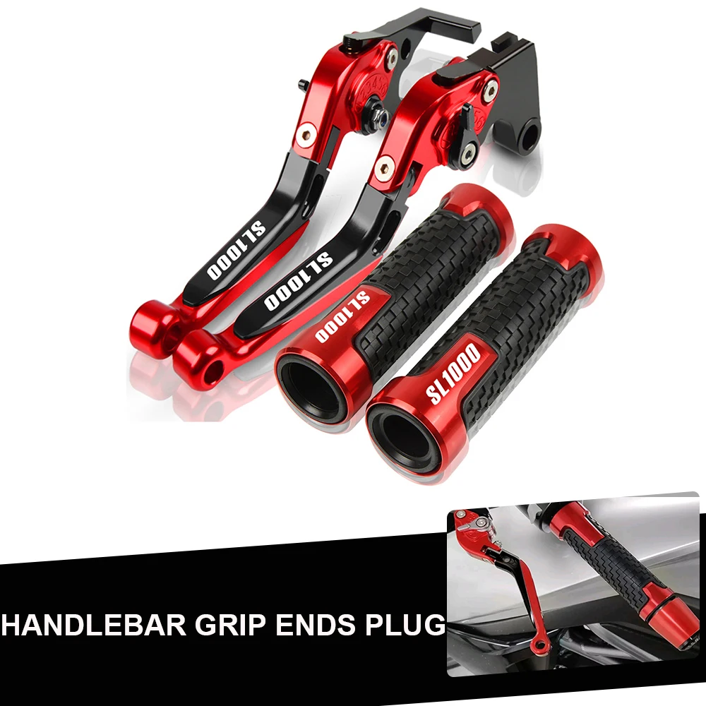 Brake Clutch Lever Adjusable+Hand Grips Motorcycle Accessories Handlebar Grips CNC aluminum FOR APRILIA SL1000 2000-2004 2003
Brake Clutch Lever Adjusable+Hand Grips Motorcycle Accessories Handlebar Grips CNC aluminum FOR APRILIA SL1000 2000-2004 2003