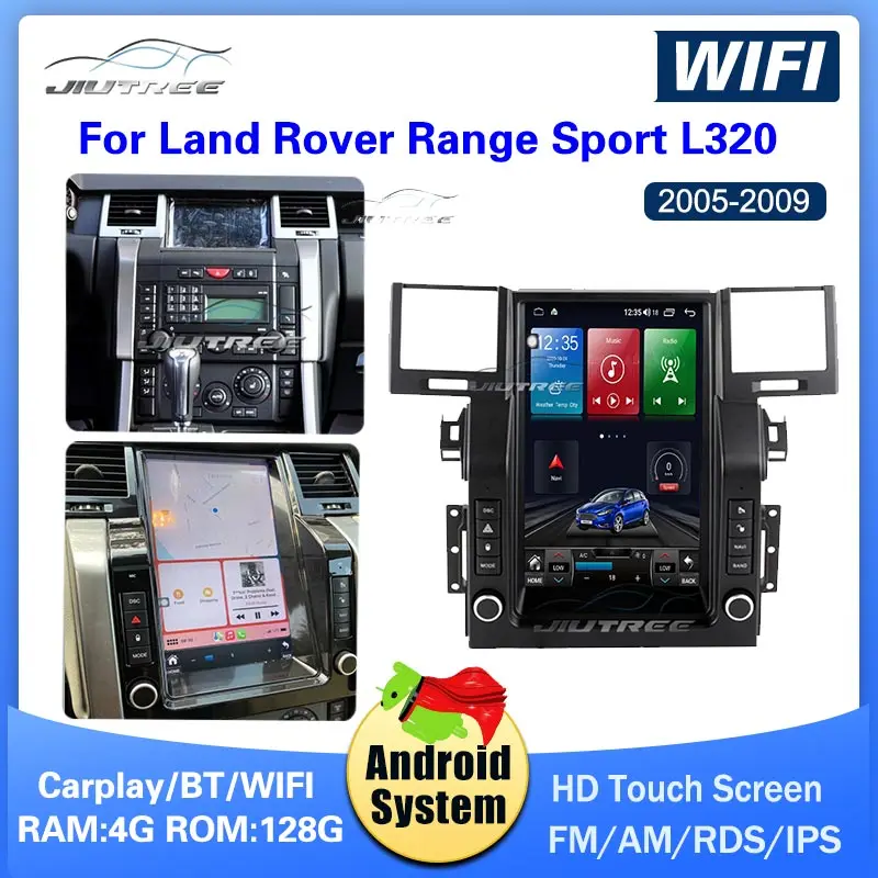4 Гб 128G для Land Rover Range Sport L320 2005-2009, автомобильный мультимедийный радиоплеер, DVD, Carplay, GPS-навигация, Авторадио, головное устройство
4 Гб 128G для Land Rover Range Sport L320 2005-2009, автомобильный мультимедийный радиоплеер, DVD, Carplay, GPS-навигация, Авторадио, головное устройство