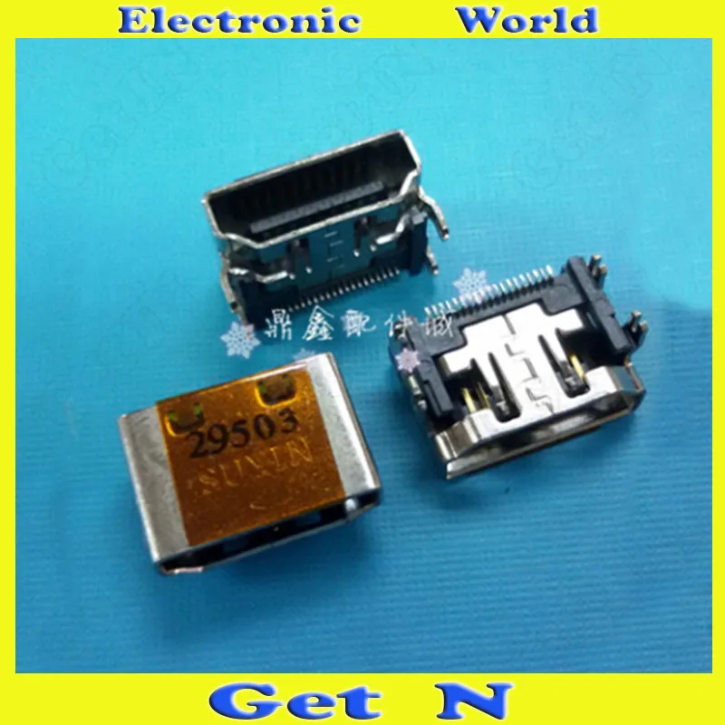 50PCS for SUYIN 19P Female HDMI-compatible-compatible Ports 19Pins HDMI-compatible-compatible Jack Commun use
50PCS for SUYIN 19P Female HDMI-compatible-compatible Ports 19Pins HDMI-compatible-compatible Jack Commun use