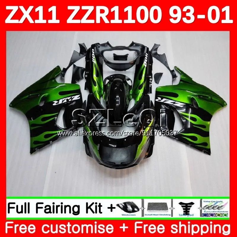 Обтекатель с зеленым пламенем для KAWASAKI NINJA ZZR 1100 ZX 11R ZX11 R Φ ZZR1100 ZX11R 93 94 95 96 97 98 99 00 01 114LQ.11
Обтекатель с зеленым пламенем для KAWASAKI NINJA ZZR 1100 ZX 11R ZX11 R Φ ZZR1100 ZX11R 93 94 95 96 97 98 99 00 01 114LQ.11