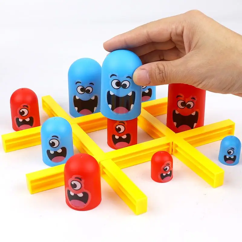2 Players Tic Tac Toe Big Eat Small Gobble Board Game Parent-child Interactive Competition Match Party Games Toys For Children
2 Players Tic Tac Toe Big Eat Small Gobble Board Game Parent-child Interactive Competition Match Party Games Toys For Children