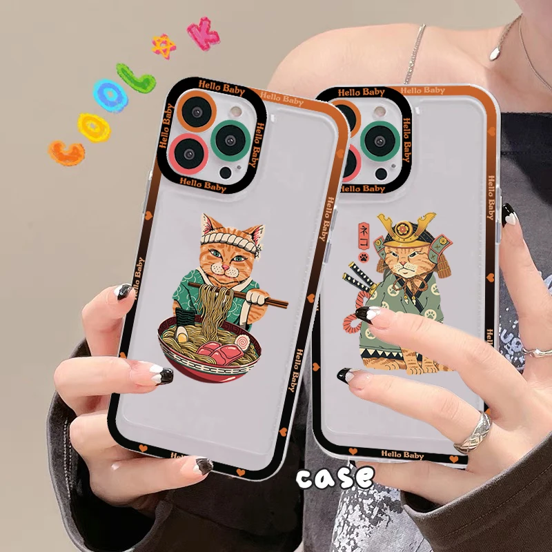 Japan Anime Ramen Cat Great Wave Phone Case for iPhone 11 12 13 Mini Pro Max 14 Pro Max Case shell
Japan Anime Ramen Cat Great Wave Phone Case for iPhone 11 12 13 Mini Pro Max 14 Pro Max Case shell