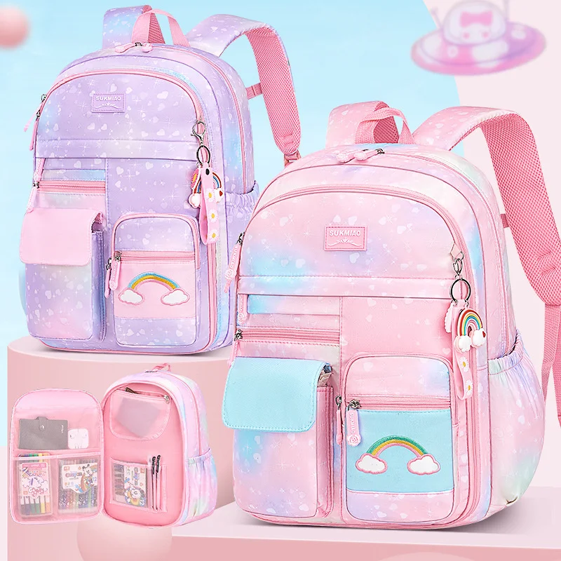 Children's Backpack For Girls Primary School Students Backpacks Large Capacity School Bag Waterproof Multiple Pockets Schoolbags
Children's Backpack For Girls Primary School Students Backpacks Large Capacity School Bag Waterproof Multiple Pockets Schoolbags