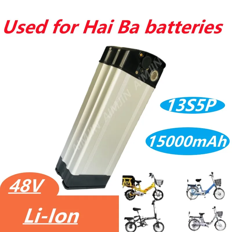 For HaiBa 48V Ebike Battery Pack 15Ah Shengmilo MX20 Folding Fat Tire Snow Bike Electric Bicycle
For HaiBa 48V Ebike Battery Pack 15Ah Shengmilo MX20 Folding Fat Tire Snow Bike Electric Bicycle