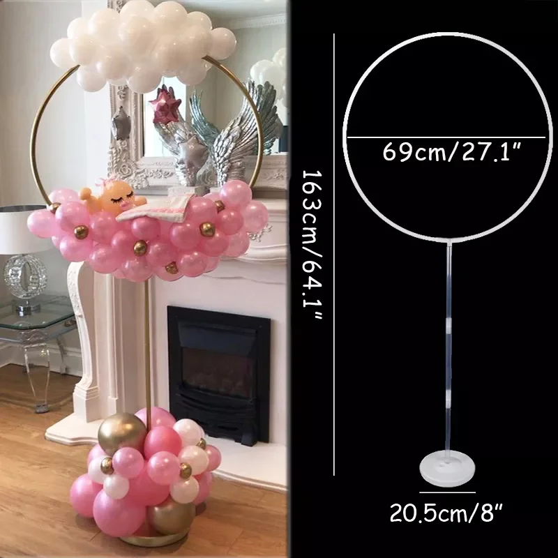 Round Balloon Stand Arch Wedding Decoration Backdrop Ballon accessories Birthday Baby Shower decor Balloons Wreath ring
Round Balloon Stand Arch Wedding Decoration Backdrop Ballon accessories Birthday Baby Shower decor Balloons Wreath ring