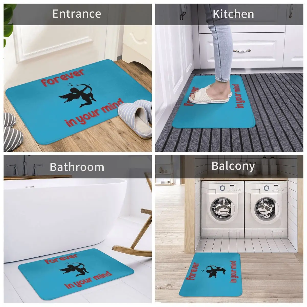 Forever In Your Mind Door Mat Decor Pattern Style Ins 3D Rug Carpet Bathmat Non-slip Entrance Living Room Home Kitchen Bathroom
Forever In Your Mind Door Mat Decor Pattern Style Ins 3D Rug Carpet Bathmat Non-slip Entrance Living Room Home Kitchen Bathroom