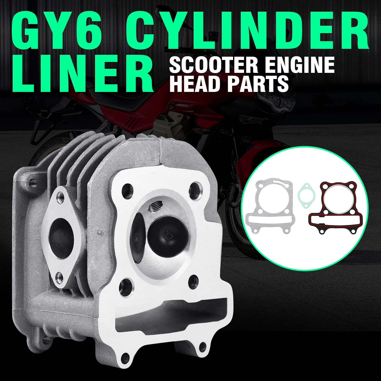 Головка цилиндра двигателя в сборе с клапаном для GY6 150cc 157QMJ мотор для скутера ATV GoKart TAOTAO A
Головка цилиндра двигателя в сборе с клапаном для GY6 150cc 157QMJ мотор для скутера ATV GoKart TAOTAO A