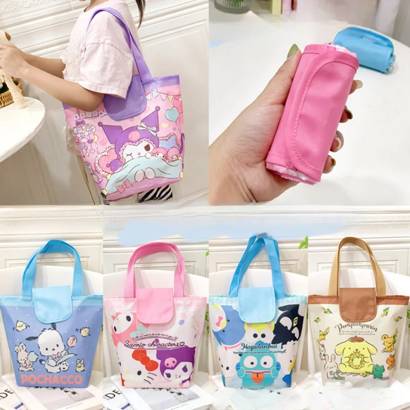 Kawaii Sanrio Hello Kitty Cinnamoroll Kuromi Hand Bag Shopping Bag Lunch Box Bag Storage Bag Foldable Portable Student Eco Bag
Kawaii Sanrio Hello Kitty Cinnamoroll Kuromi Hand Bag Shopping Bag Lunch Box Bag Storage Bag Foldable Portable Student Eco Bag