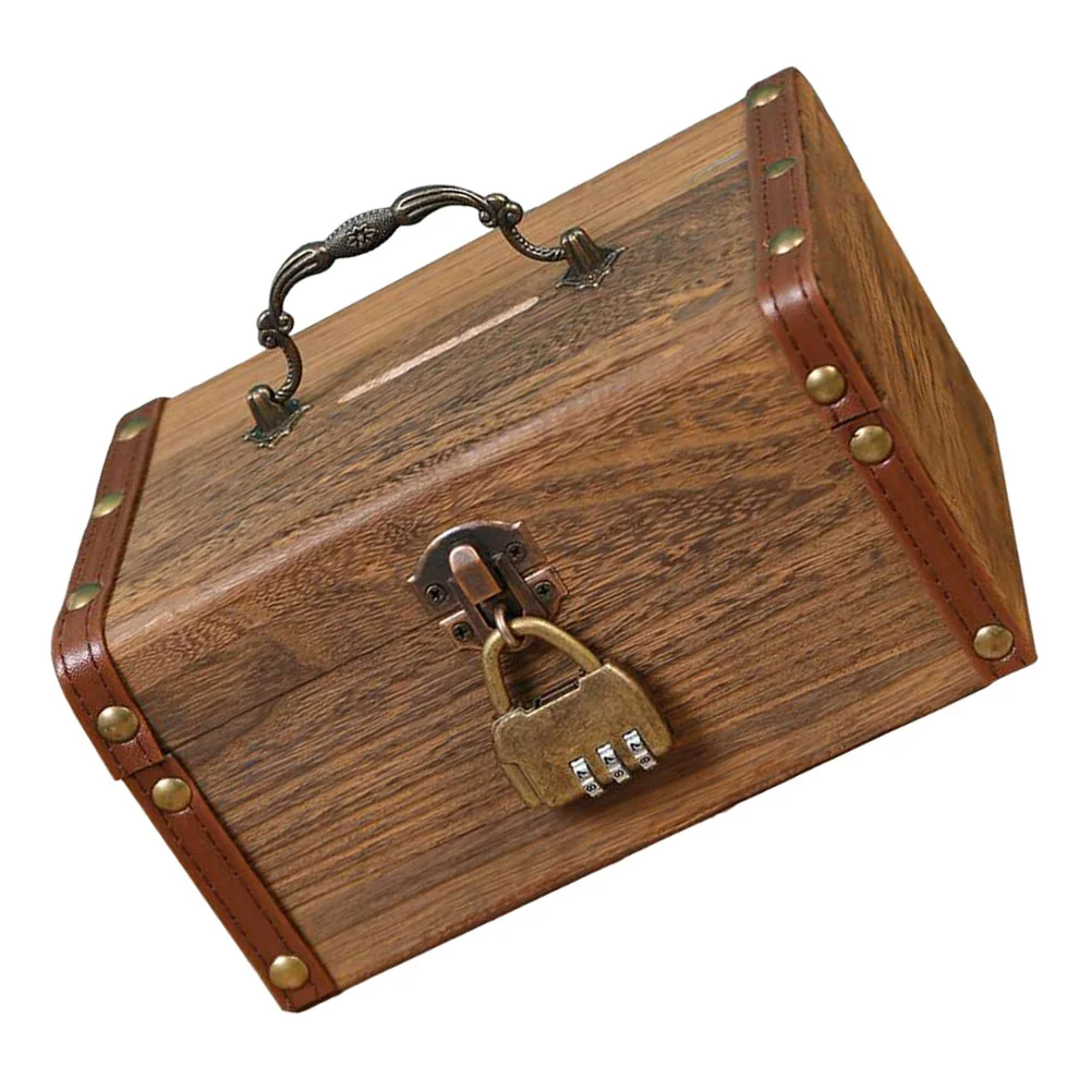 Piggy Bank Bottom Cover Versatile Box Retro Wooden Container Jewelry Organizer Storing Practical Child Home Decor
Piggy Bank Bottom Cover Versatile Box Retro Wooden Container Jewelry Organizer Storing Practical Child Home Decor