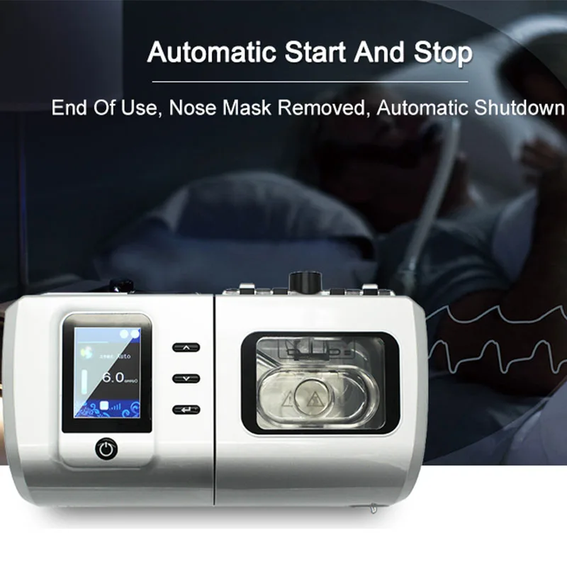 RESOXY DS6 Home Auto CPAP Mini Machine Medical Smart Sleep Apnea Cpap Machine Anti Snoring Ventilator With Humidifier Acessories
RESOXY DS6 Home Auto CPAP Mini Machine Medical Smart Sleep Apnea Cpap Machine Anti Snoring Ventilator With Humidifier Acessories