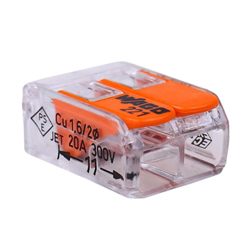 10pcs New Original Terminal 221-412 Wire Connector Lamp Quick Connector Switch 221-413
10pcs New Original Terminal 221-412 Wire Connector Lamp Quick Connector Switch 221-413