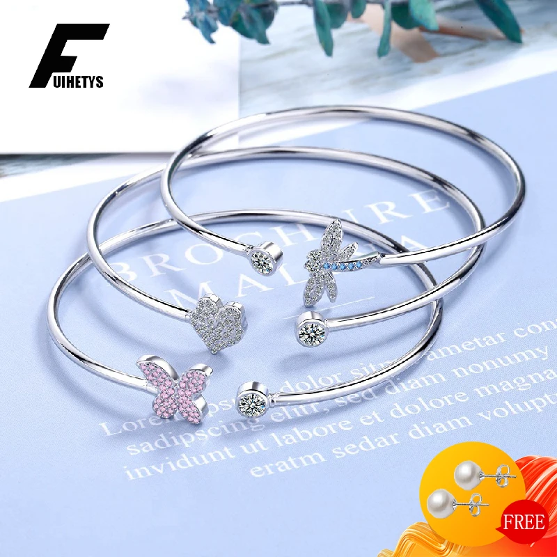 FUIHETYS Elegant Women Bracelet with Zircon Silver 925 Jewelry Accessories for Wedding Engagement Bridal Party Gift Wholesale
FUIHETYS Elegant Women Bracelet with Zircon Silver 925 Jewelry Accessories for Wedding Engagement Bridal Party Gift Wholesale