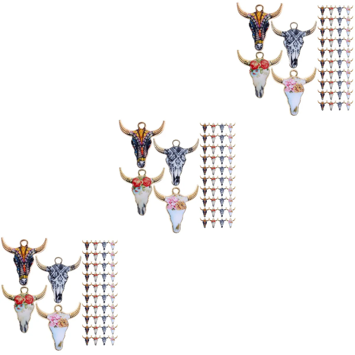 120 Pcs Bull Head Pendant Animal Charms Jewelry Making Vintage Accessories Bulk Alloy Earring Earrings
120 Pcs Bull Head Pendant Animal Charms Jewelry Making Vintage Accessories Bulk Alloy Earring Earrings