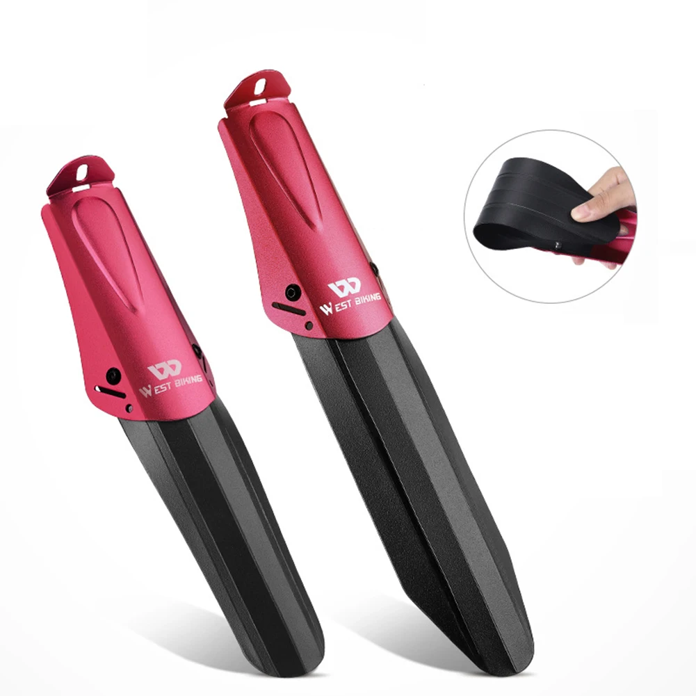 Bicycle Front Rear Fender Mudguard Kit With Bolts For 12-20 Inch Bike 130g Aluminum Alloy Bicycle Mudguard Cycling Parts
Bicycle Front Rear Fender Mudguard Kit With Bolts For 12-20 Inch Bike 130g Aluminum Alloy Bicycle Mudguard Cycling Parts