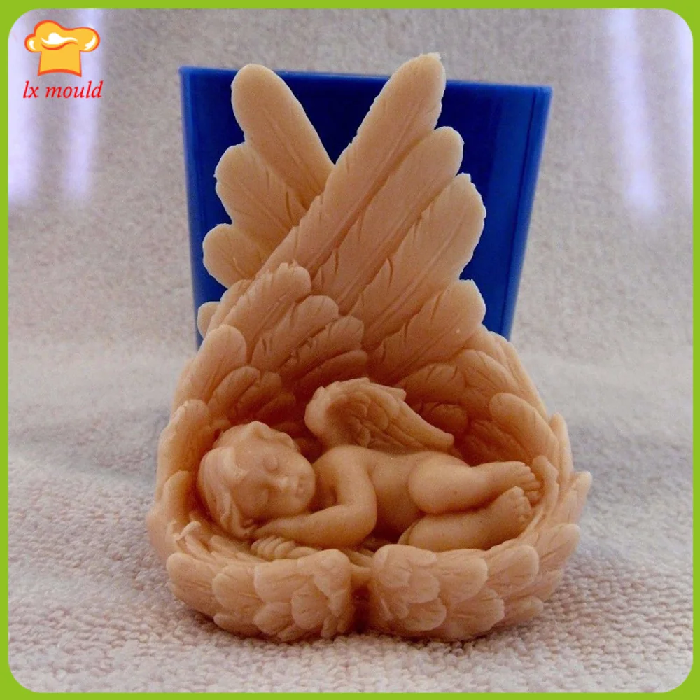 3D Angel Candle Mold, Baby Angel Silicone Candle Mold Soap Mold DIY Cake Decora
3D Angel Candle Mold, Baby Angel Silicone Candle Mold Soap Mold DIY Cake Decora