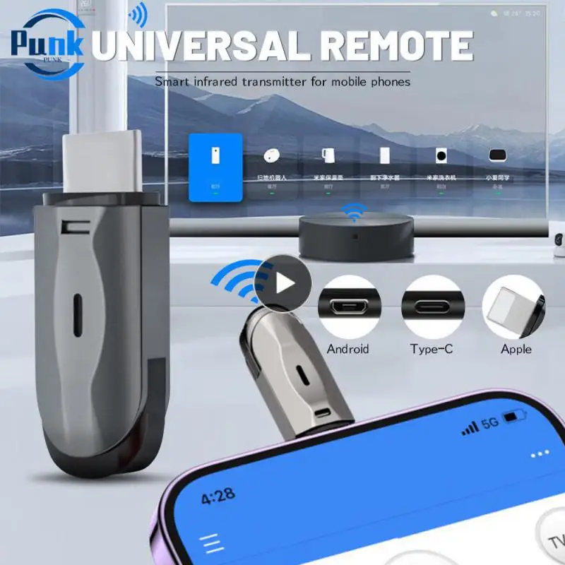 Usb Type C Ios Adapter Phone Universal Remote Smart App Control Smart Ir Remote Control For Smartphone Infrared Transmitter 
Usb Type C Ios Adapter Phone Universal Remote Smart App Control Smart Ir Remote Control For Smartphone Infrared Transmitter