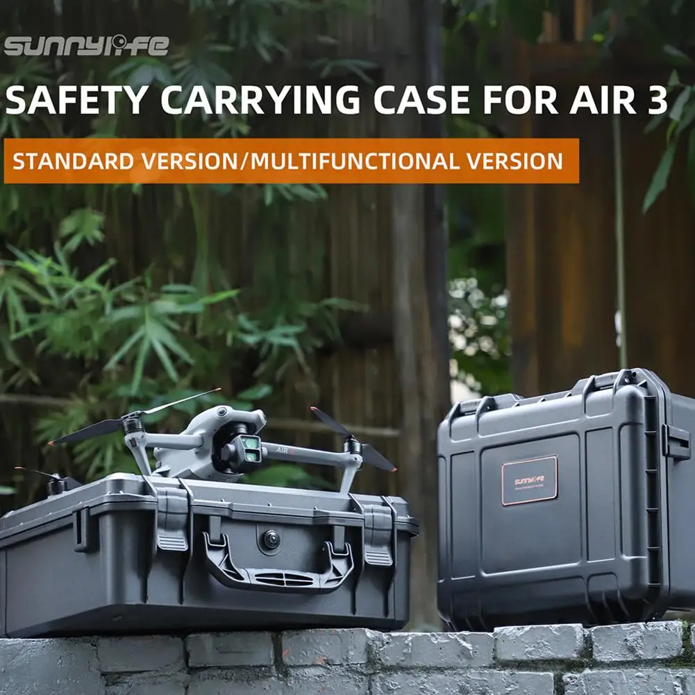 Compact Waterproof Case Compatible For AIR 3 Drone Accessories Pressure Resistant Handbag Storage Box
Compact Waterproof Case Compatible For AIR 3 Drone Accessories Pressure Resistant Handbag Storage Box