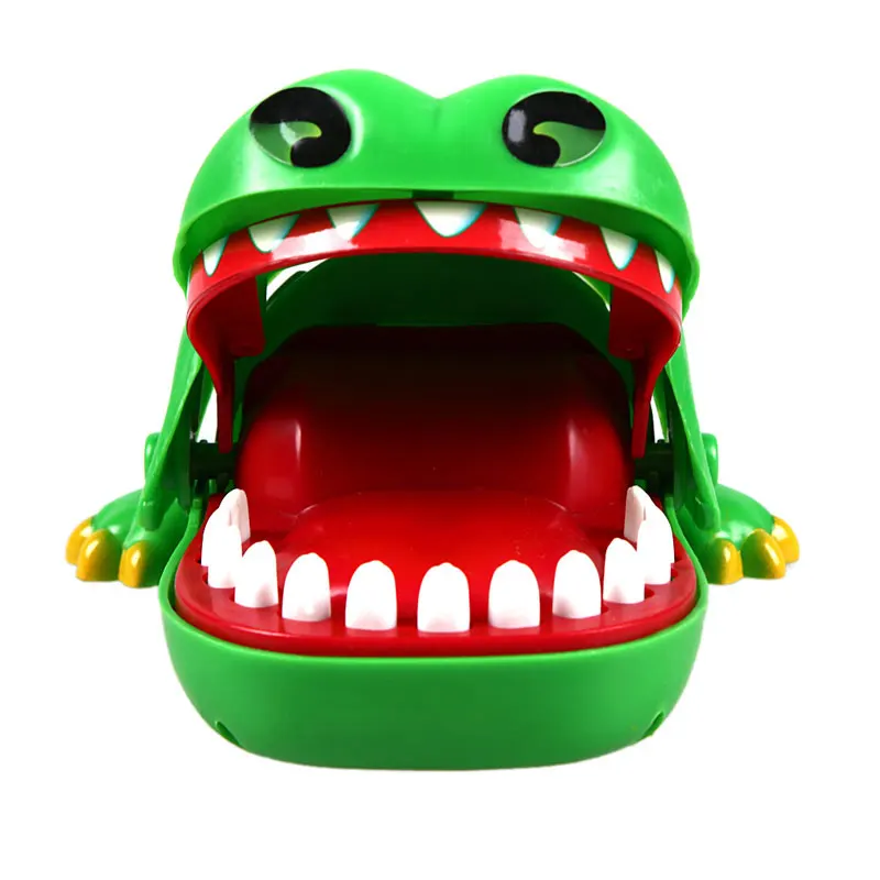 Practical Jokes Biting Crocodile Mouth Tooth Bite Hand Finger Alligator Bar Game Funny Gags Toy Gift For Kids,Children
Practical Jokes Biting Crocodile Mouth Tooth Bite Hand Finger Alligator Bar Game Funny Gags Toy Gift For Kids,Children