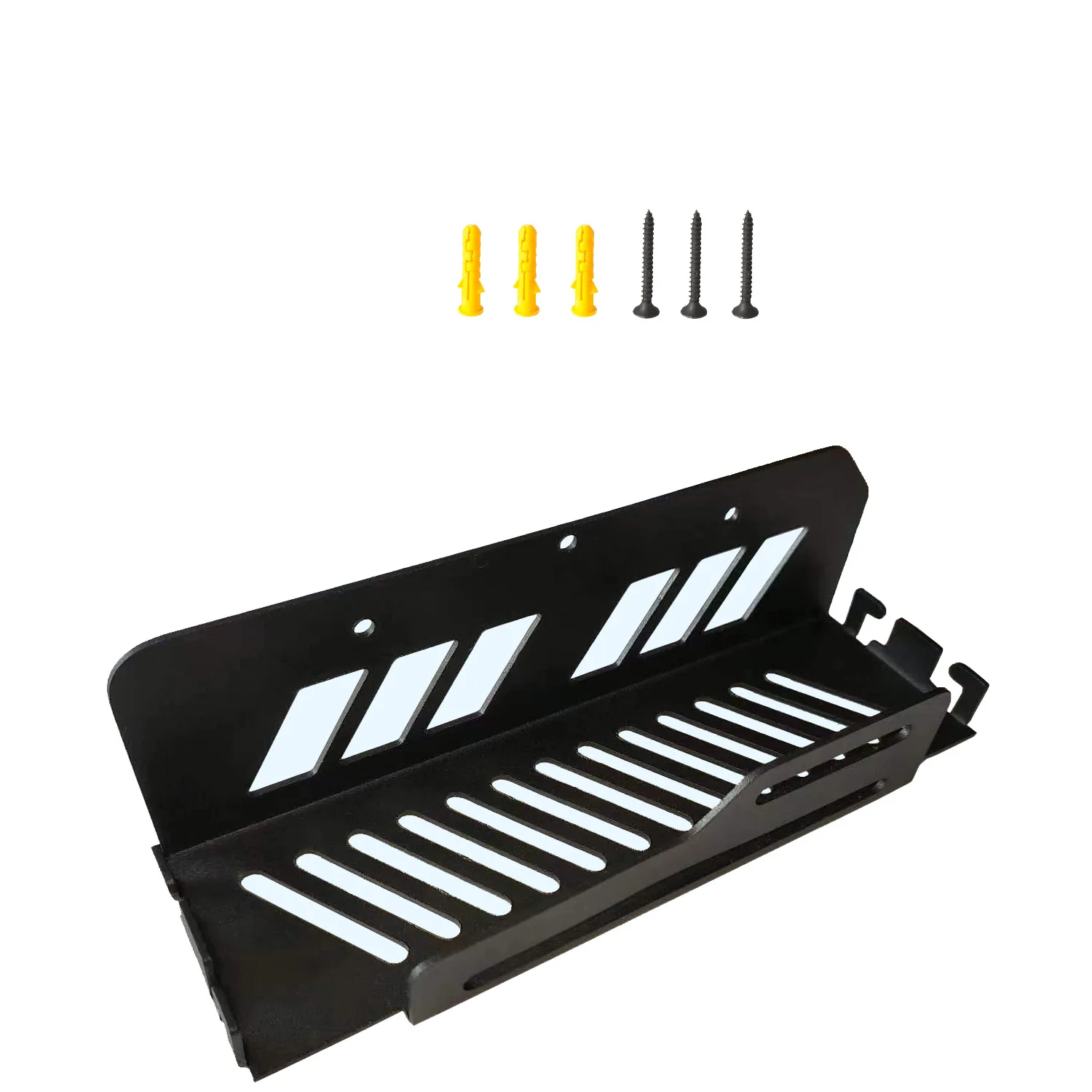 Настенное крепление для Nintendo Switch & Switch OLED с 2 боковыми крючками, безопасное хранение консоли коммутатора рядом или за телевизором